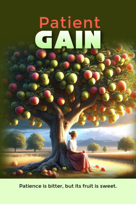 Modèle Patience | PosterMyWall