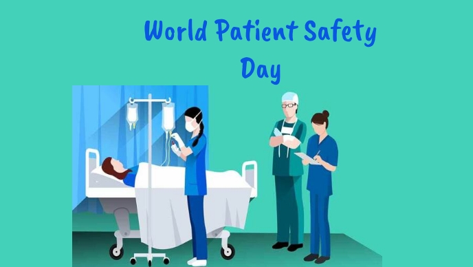 patient safety day Facebook 封面视频 (16:9) template