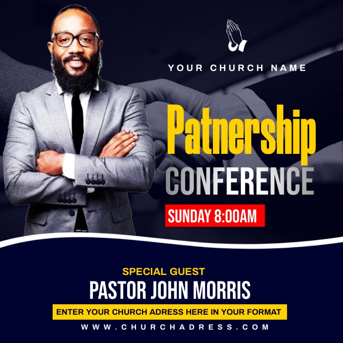 patnership conference Template | PosterMyWall
