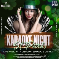 Patrick's Dj Night Post Instagram template