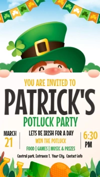 Patrick's Instagram , event  Story template