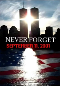 Patriot Day flyer A4 template