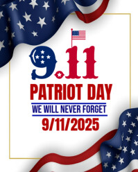 Patriot Day of USA template 2025 Instagram Portrait