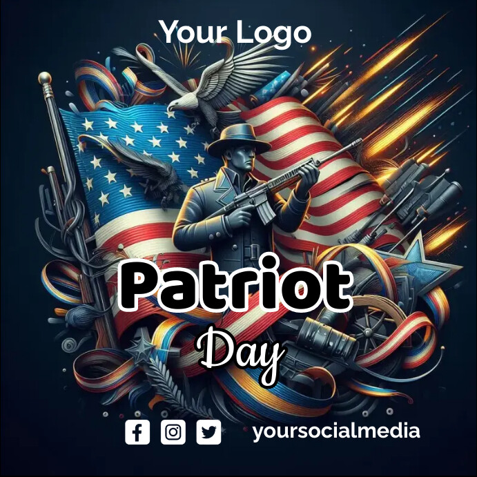 Patriot Day Template Design | PosterMyWall