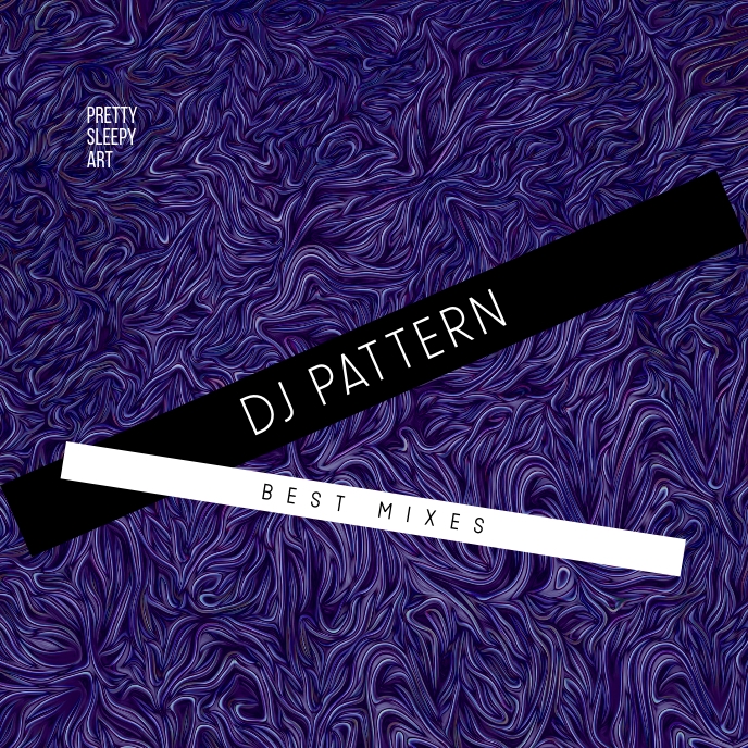 Pattern Abstract CD Cover Art Template | PosterMyWall