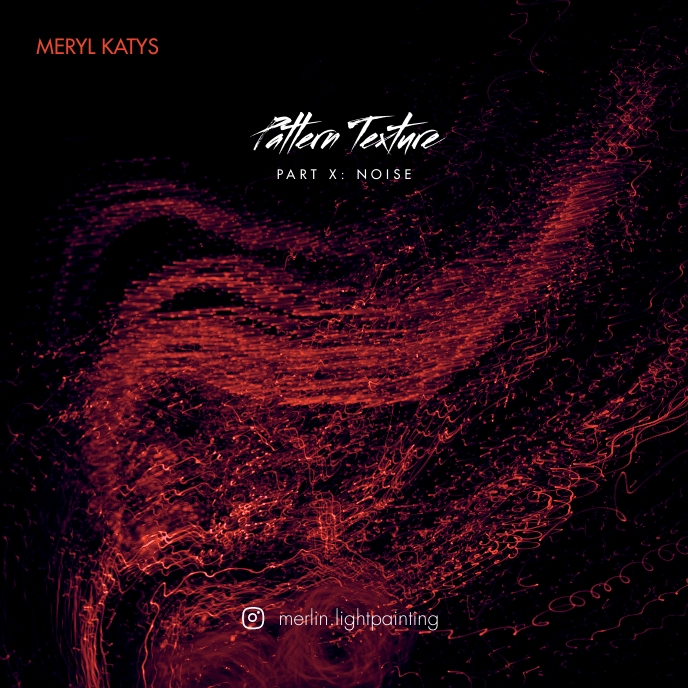 Pattern Texture Abstract Light Music CD Cover template