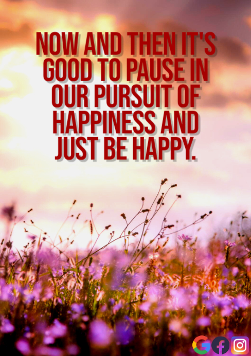 PAUSE AND PURSUIT QUOTE TEMPLATE | PosterMyWall