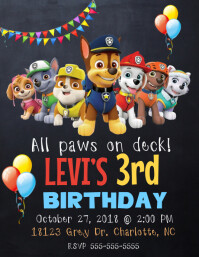 70 Paw Patrol Customizable Design Templates Postermywall