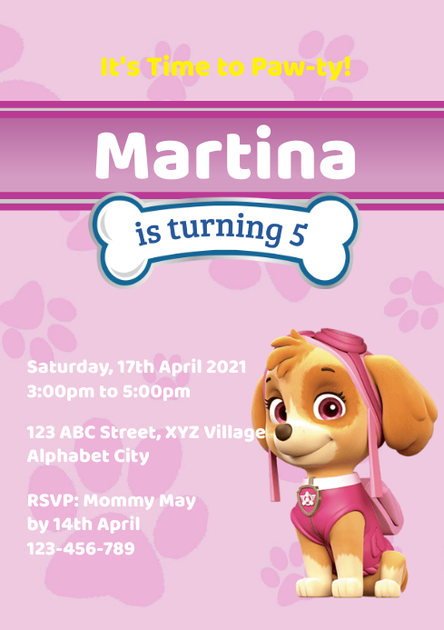 Modele Invitation Anniversaire Patrouille Patrouille Postermywall Modele Invitation Anniversaire Patrouille Patrouille Postermywall