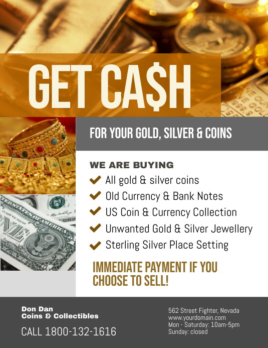 Pawn Shop Flyer Poster Template PosterMyWall