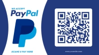 Pay With Paypal | Scan And Pay Twitter Post template