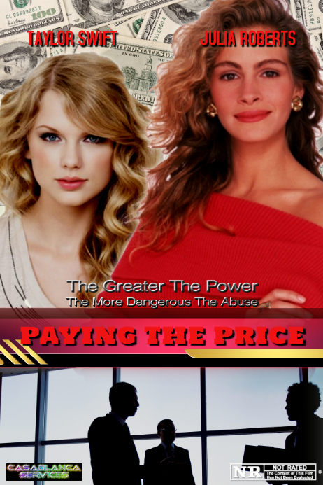 Paying The Price Poster template