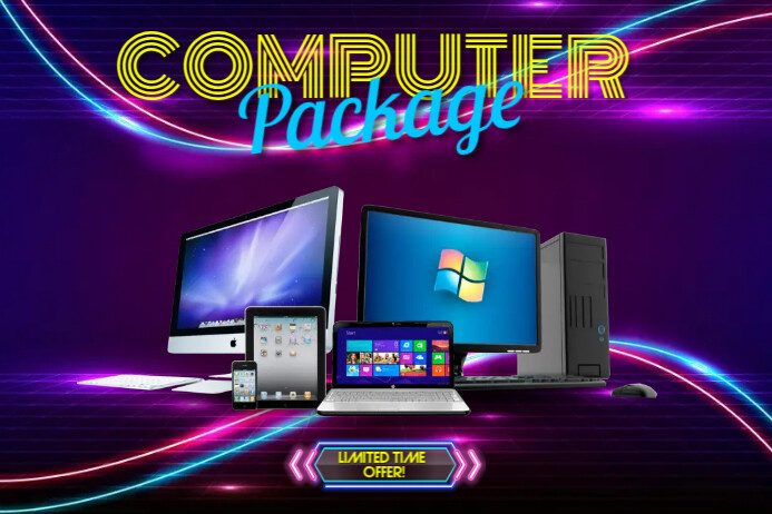 PC Package Promo Template | PosterMyWall