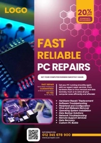 Pc Repair Template A4
