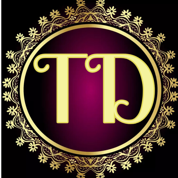 PD logo /business logo / PD lettering logo Логотип template