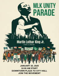 Peace March Flyer (US Letter) template