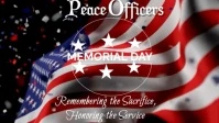 peace officers memorial day Уменьшенное изображение YouTube template