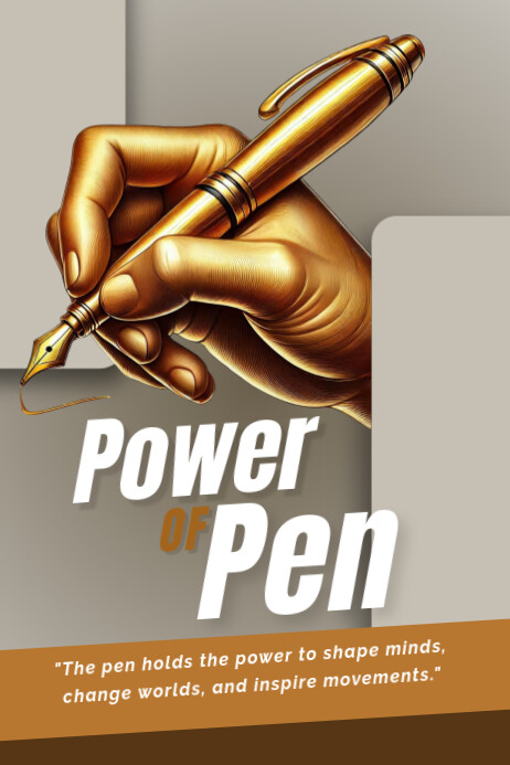 Pen Template | PosterMyWall