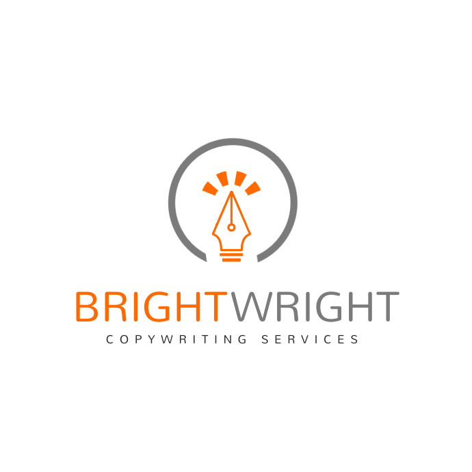 Copywriting Logo Bold, Feminine, Marketing Logo Design For Social Hero