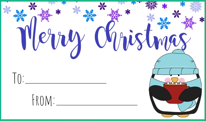 christmas tag template christmas tag template