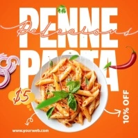 Penne Pasta Iphosti le-Instagram template