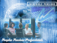 Pensions Background Presentation template