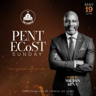PENTECOST 24 FLYER Instagram Post template