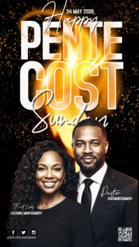 Pentecost Celebration Instagram Story Video template