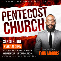 PENTECOST CHURCH Publicación de Instagram template