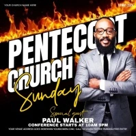 PENTECOST CHURCH SUNDAY (5) Instagram-bericht template