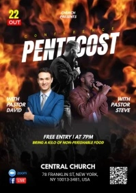 Pentecost conference template video A5