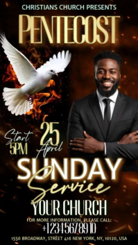 Pentecost Instagram Story template