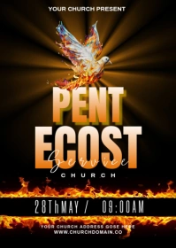 pentecost A6 template