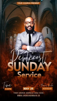 pentecost Instagram Story template