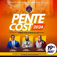 Pentecost Instagram Post template