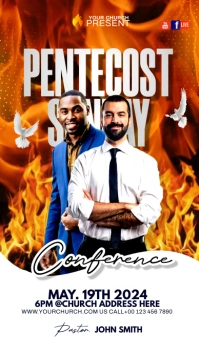 Pentecost Affichage numérique (9:16) template