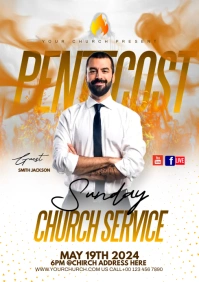 Pentecost A4 template