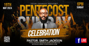 Pentecost Facebook Shared Image template