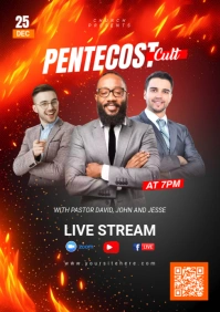 Pentecost flyer A5 template