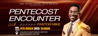 pentecost flyer template รูปปกบน Facebook