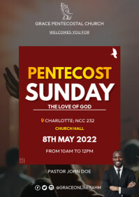 Pentecost Sunday Template | PosterMyWall
