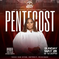 Pentecost Sunday Quadrado (1:1) template