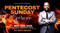 Pentecost sunday Digital Display (16:9) template