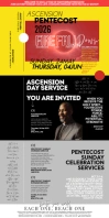 Pentecost Sunday Service Banner Template