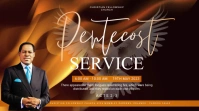 PENTECOST SUNDAY SERVICE Thumbnail sa YouTube template