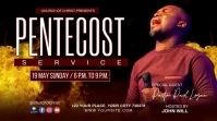 Pentecost Sunday service Affichage numérique (16:9) template