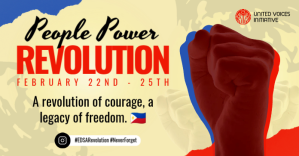 People Power Revolution Collage FB Image Gambar Bersama Facebook template
