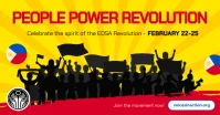 People Power Revolution FB Shared Image template