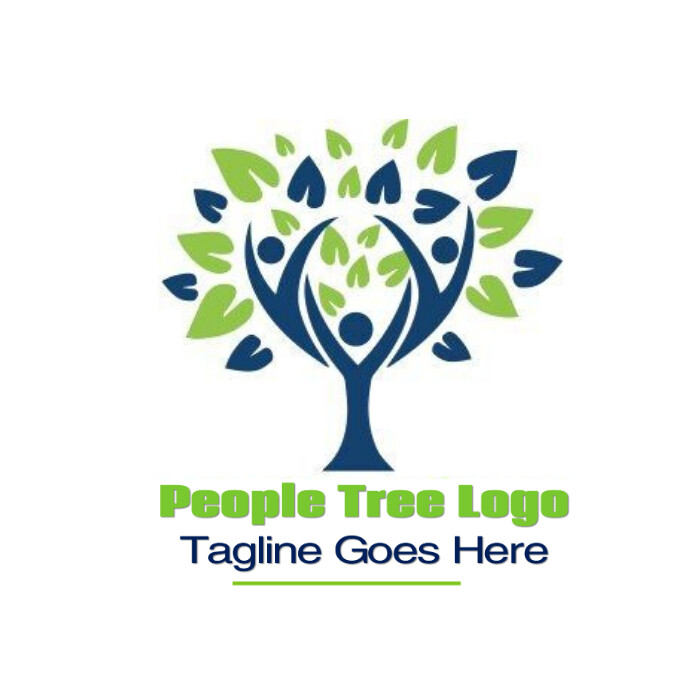 PEOPLE TREE LOGO Template | PosterMyWall