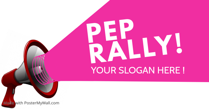Copy of pep rally | PosterMyWall